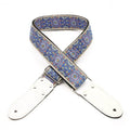 DSL Straps Weaving Series Jacquard Weaving Guitar Strap 2in  - SAL Blue