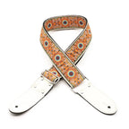 DSL Straps Weaving Series Jacquard Weaving Guitar Strap 2in  - SAL Orange