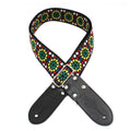 DSL Straps Weaving Series Jacquard Weaving Guitar Strap 2in  - SG Green