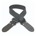 DSL Straps Classic Seat Belt Guitar Strap 2" Webbing - Black