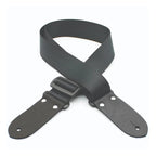 DSL Straps Classic Series Seat Belt Guitar Strap 2in Webbing - Black