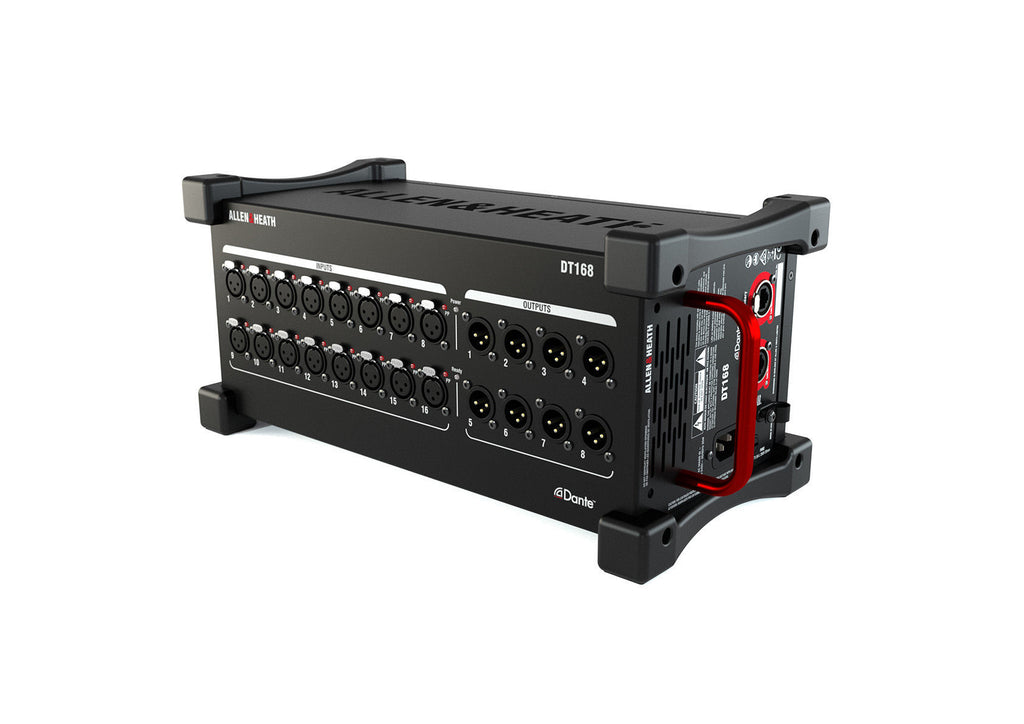 Allen & Heath DT168 Digital Stage Box- 16 in 8 out - Dante (SQ/Avantis/dLive)