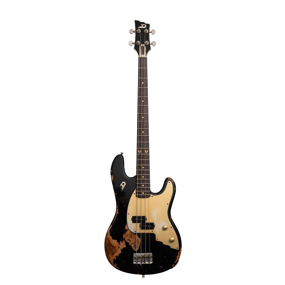 Duesenberg Alliance Chris Chaney Ltd Ed Bass Guitar - Black Distressed