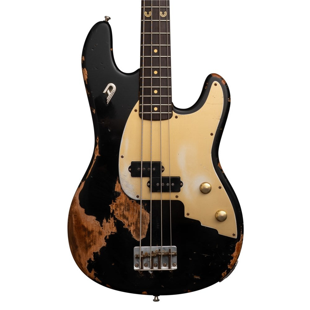 Duesenberg Alliance Chris Chaney Ltd Ed Bass Guitar - Black Distressed