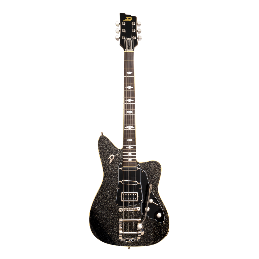 Duesenberg Paloma Electric Guitar in Black Sparkle