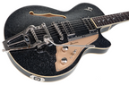 Duesenberg Starplayer TV Hollowbody Electric Guitar in Black Sparkle