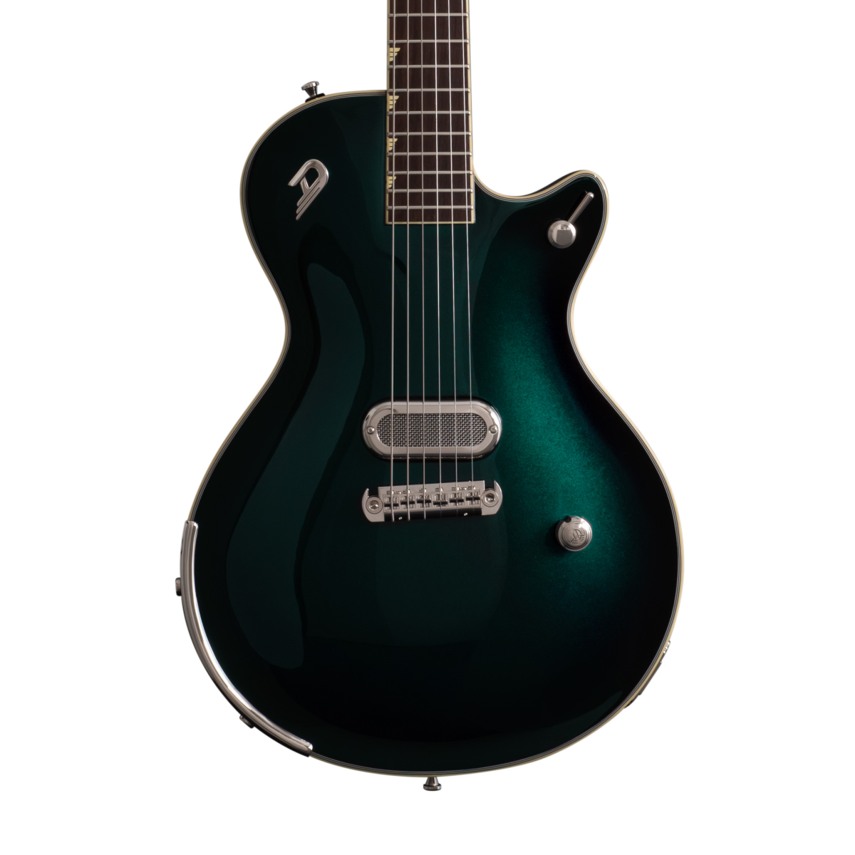 Duesenberg Alliance Series Jeff DaRosa Hollowbody Electric Guitar in Catalina Green Burst