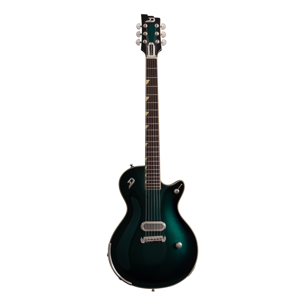 Duesenberg Alliance Series Jeff DaRosa Hollowbody Electric Guitar in Catalina Green Burst
