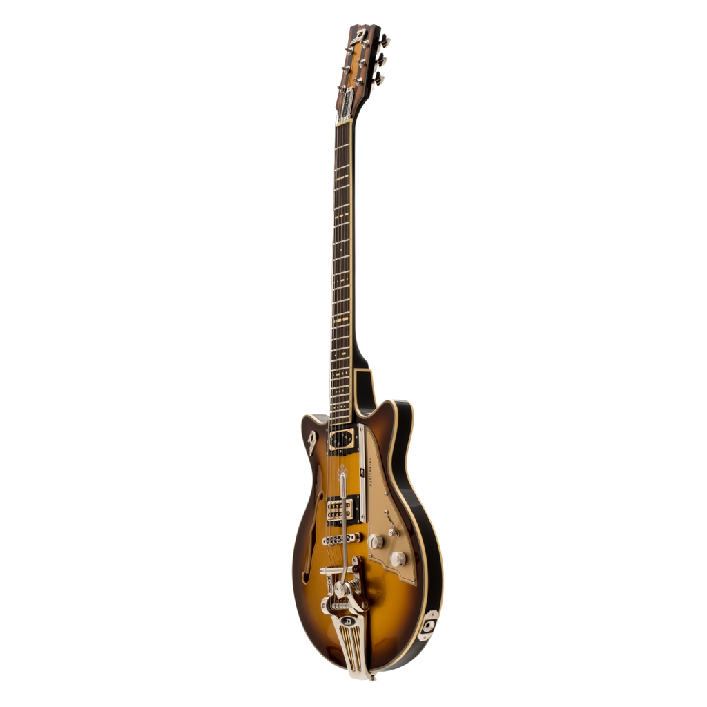 Duesenberg Alliance Series Joe Walsh Hollowbody Electric Guitar in Gold Burst
