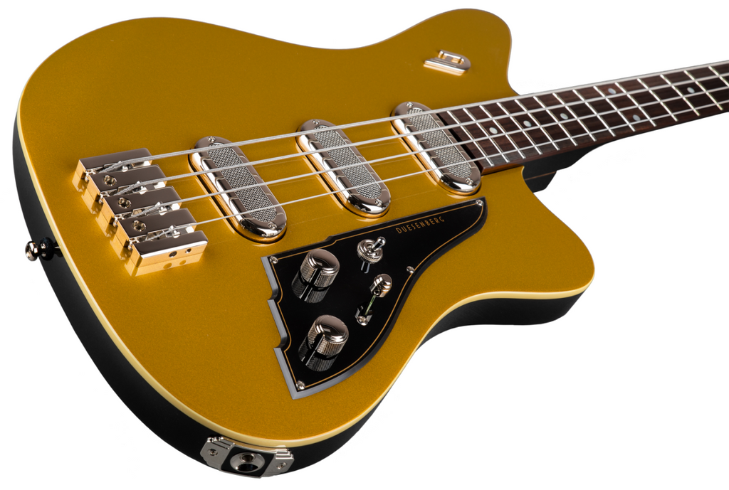 Duesenberg Triton Bass Guitar in Gold Top