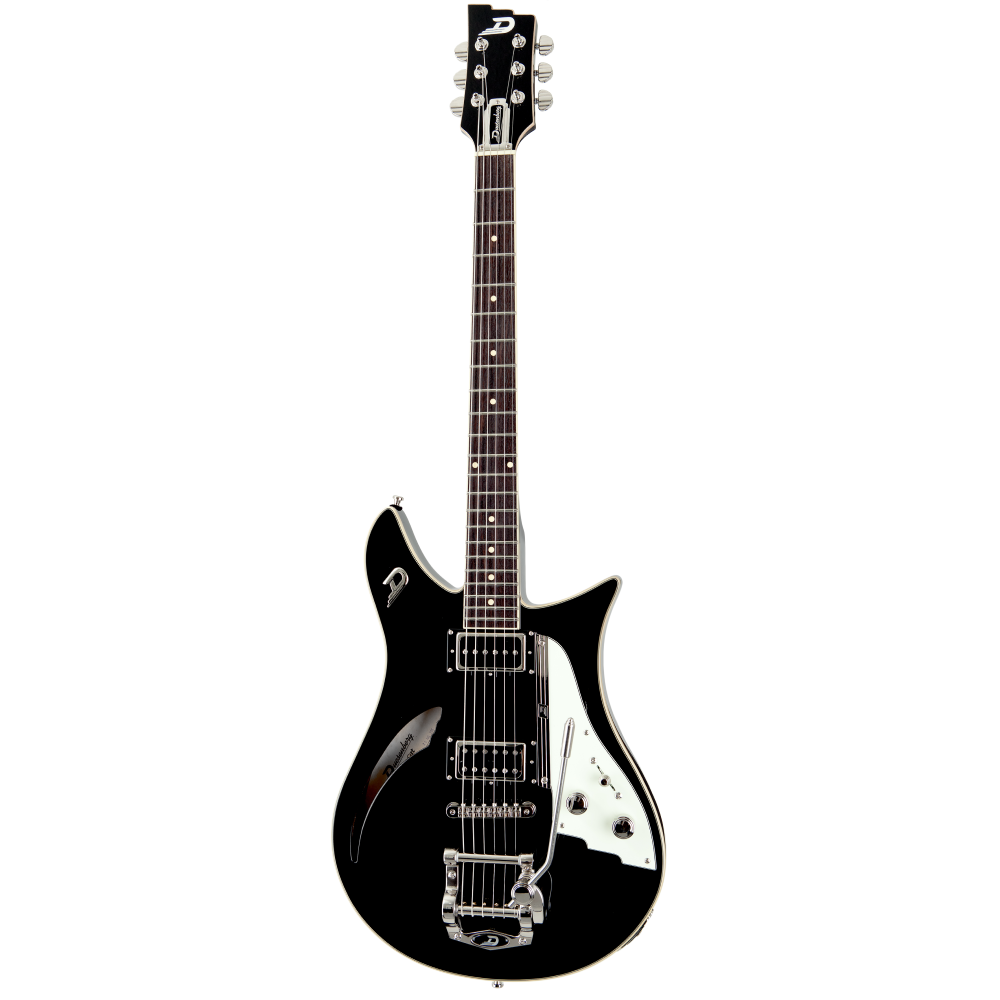 Duesenberg Double Cat Electric Guitar in Black