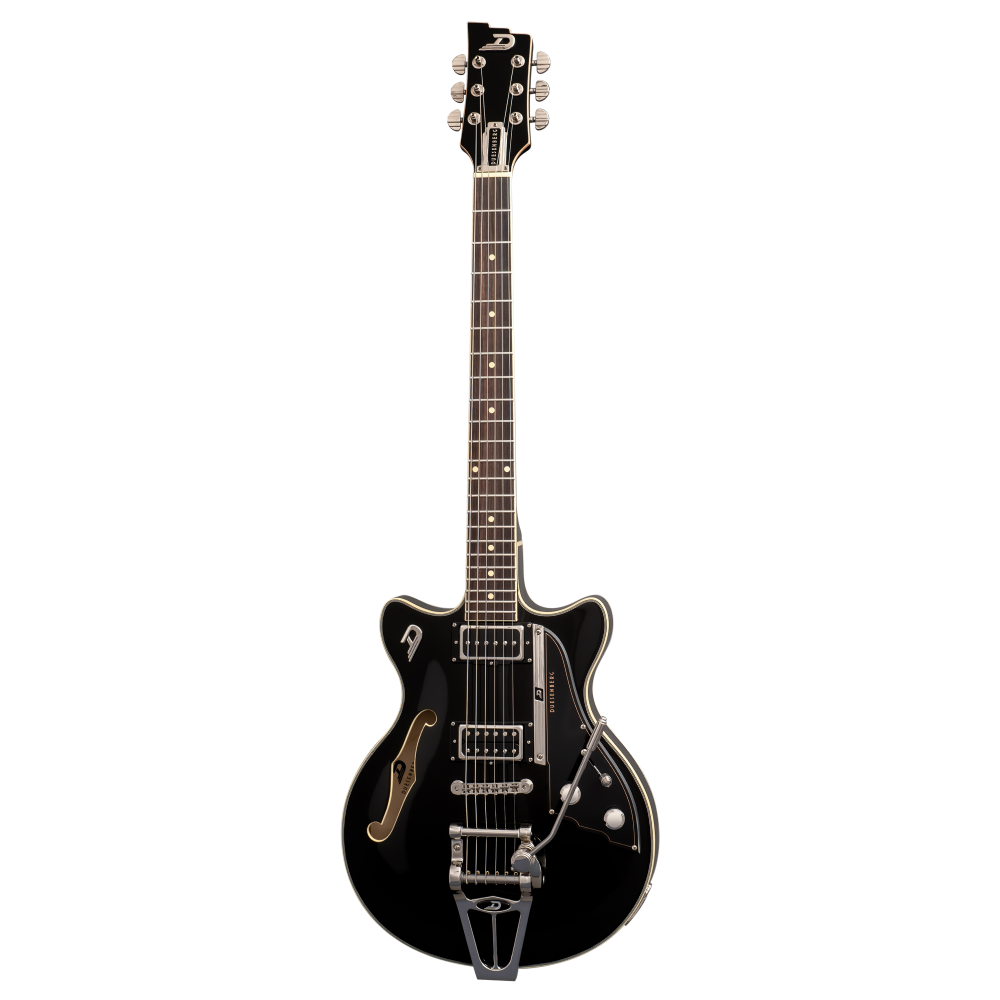 Duesenberg  Fullertone TV Hollowbody Electric Guitar in Black