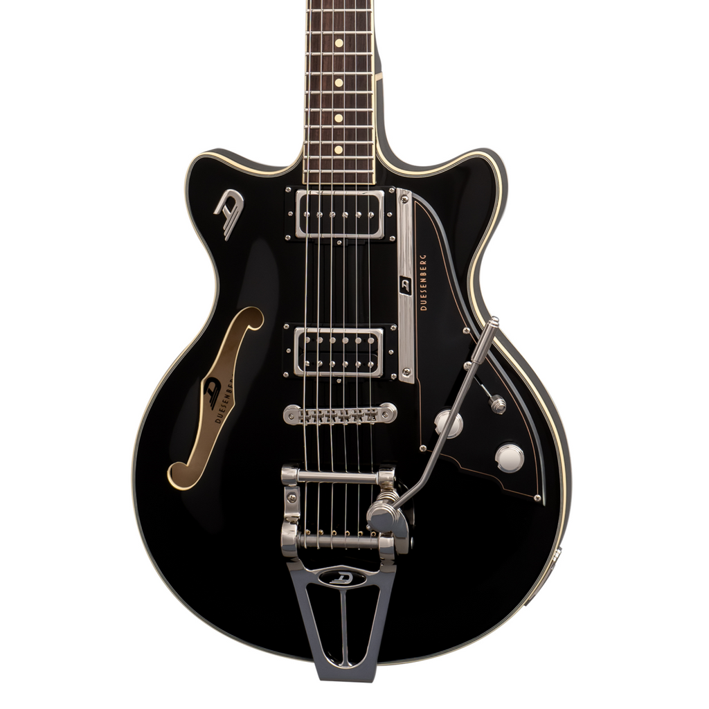 Duesenberg  Fullertone TV Hollowbody Electric Guitar in Black