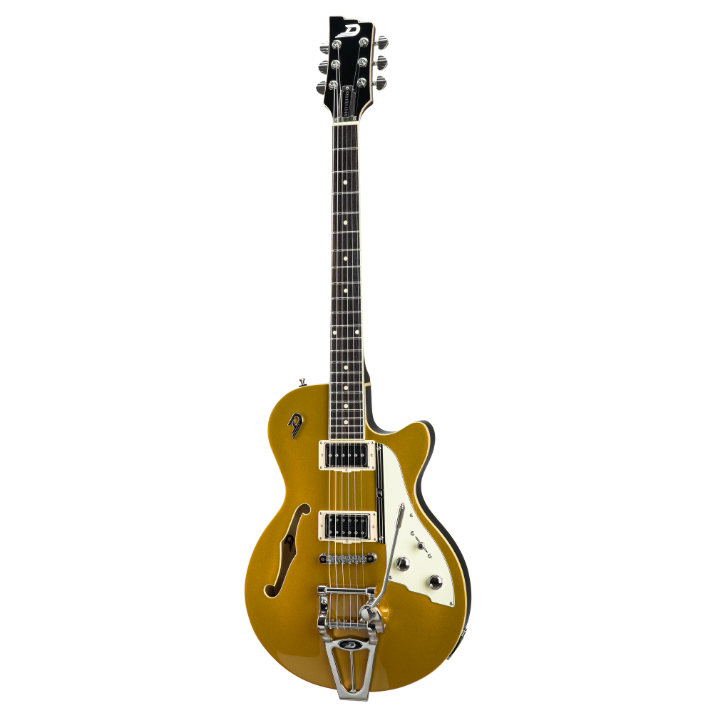 Duesenberg Starplayer TV Hollowbody Electric Guitar in Gold Top