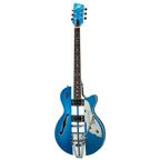 Duesenberg Alliance Series 30th Ann. Mike Campbell Hollowbody Electric Guitar in Blue/White