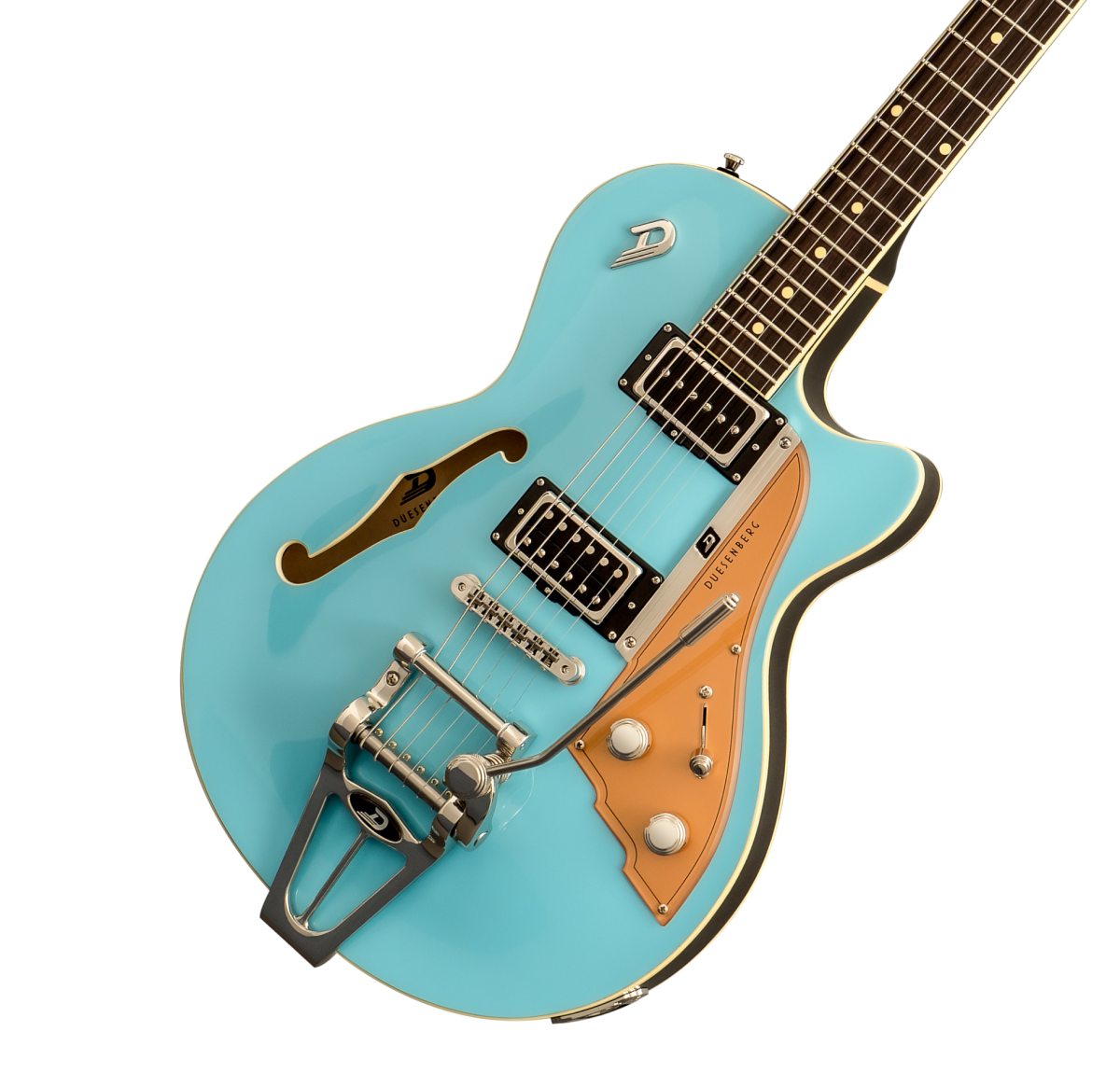 Duesenberg Starplayer TV Hollowbody Electric Guitar in Narvik Blue