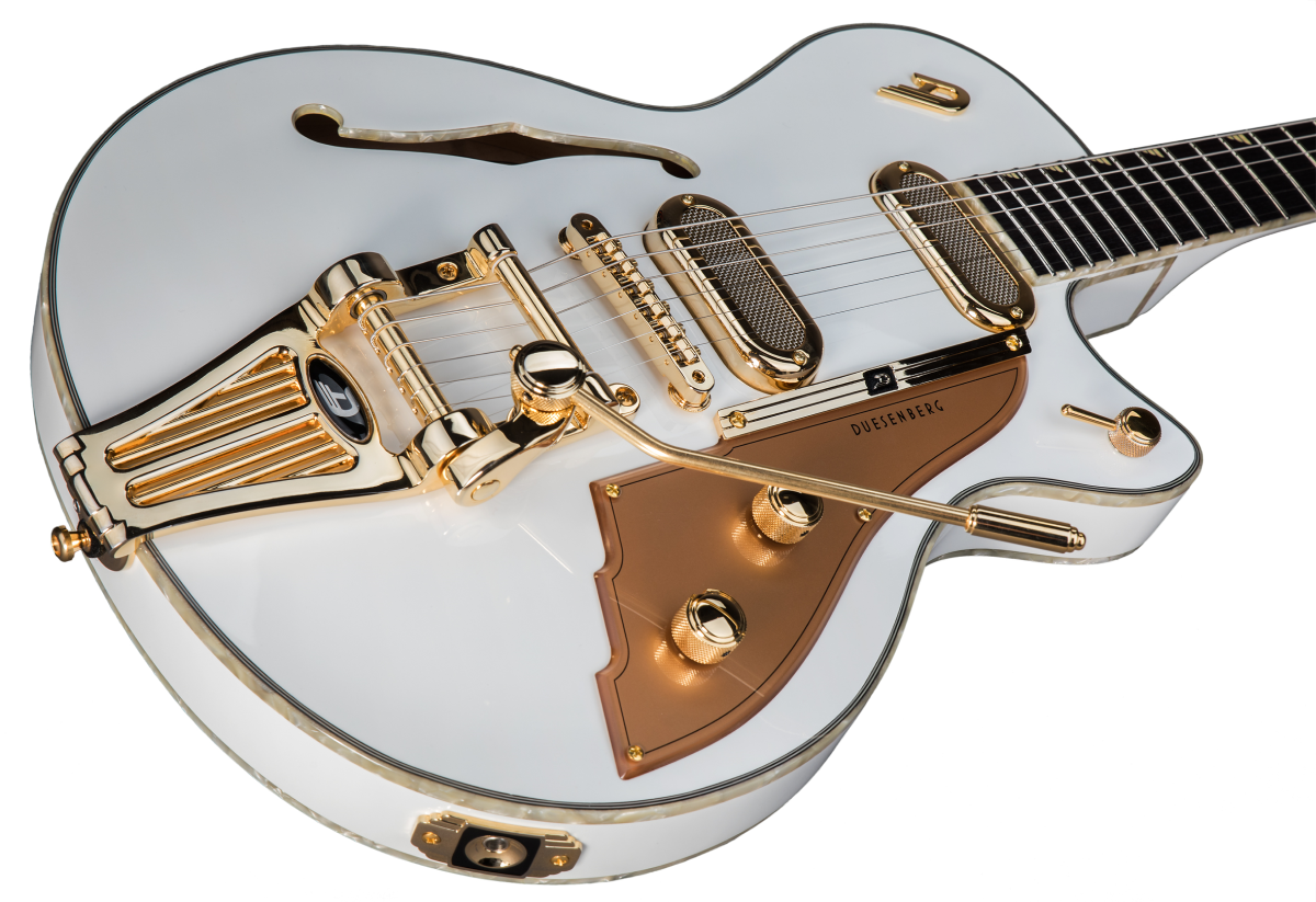 Duesenberg Starplayer TV  Phonic Hollowbody Electric Guitar in Venetian White