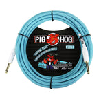 Pig Hog Instrument Cable - 20ft - Daphne Blue