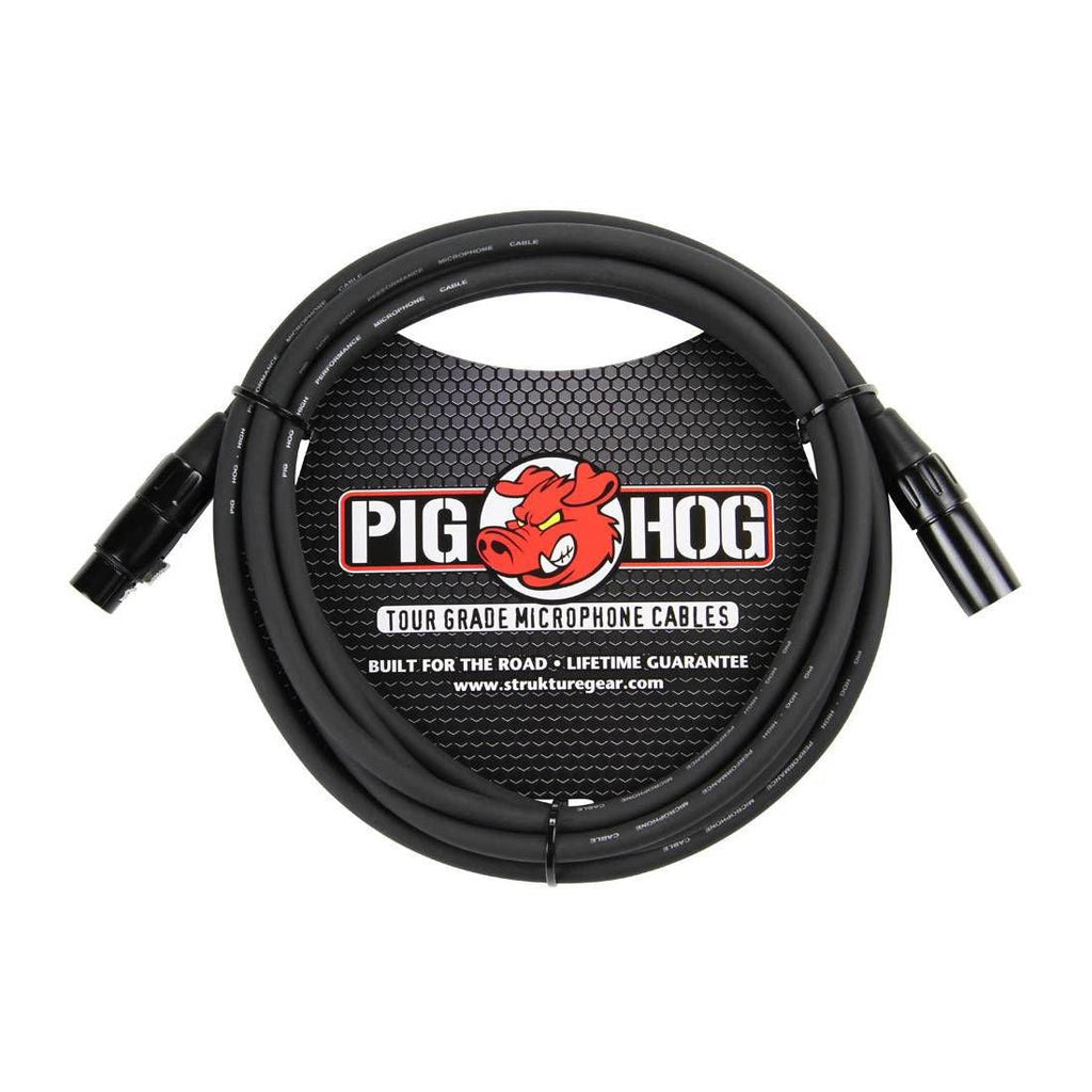 Pig Hog 8mm XLR Microphone Cable - 10ft