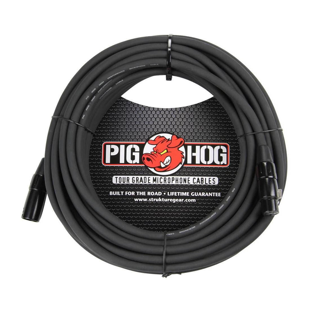 Pig Hog 8mm XLR Microphone Cable - 50ft