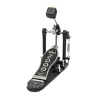 DW 2000A Series single kick drum pedal for bass drums, featuring durable chain drive and professional drum accessory design.
