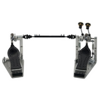 DW MFG Series Machined Chain Drive Double Bass Drum Pedal with Bag - Black