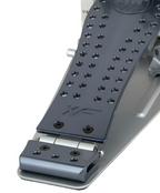 DW MFG Machined Chain Drive Double Bass Drum Pedal with Extended Footboard