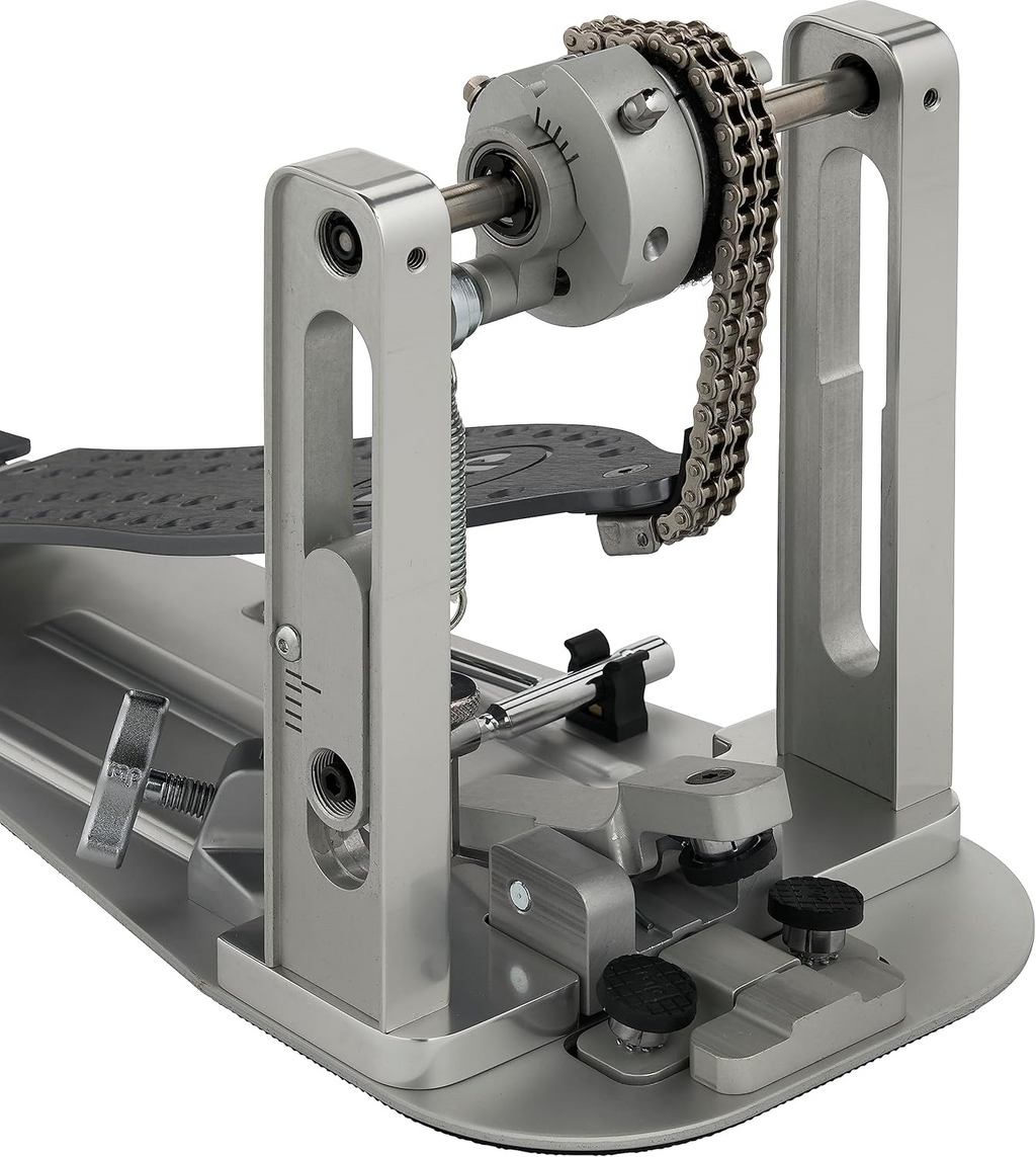 DW MFG Series Machined Chain Drive Double Bass Drum Pedal with Bag