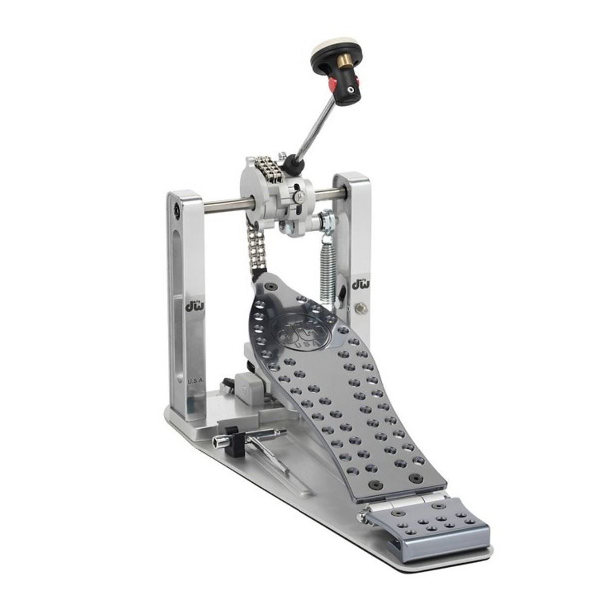 DW MFG USA Machined Chain Drive Bass Drum Single Kick Pedal