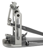 DW MFG Series Machined Direct Drive Double Bass Drum Pedal with Bag - Gray