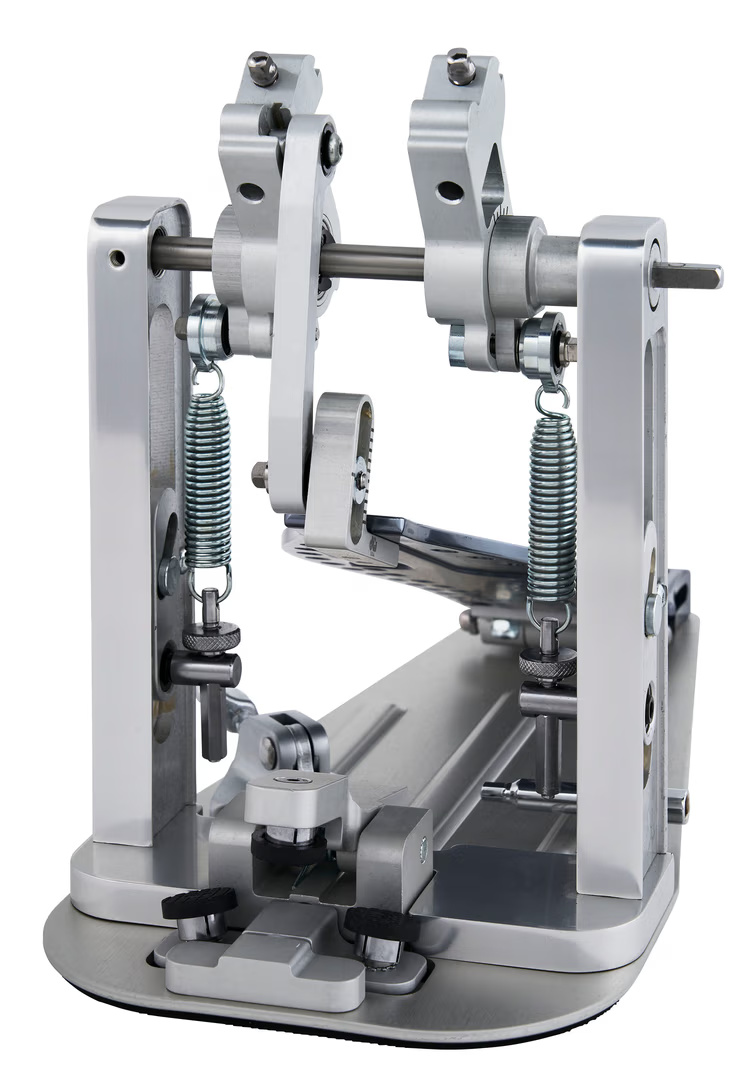 DW MFG Machined Direct Drive Double Bass Drum Pedal with Extended Footboard
