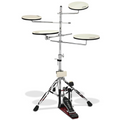 DW Go Anywhere 5-Piece Portable Practice Pad Set