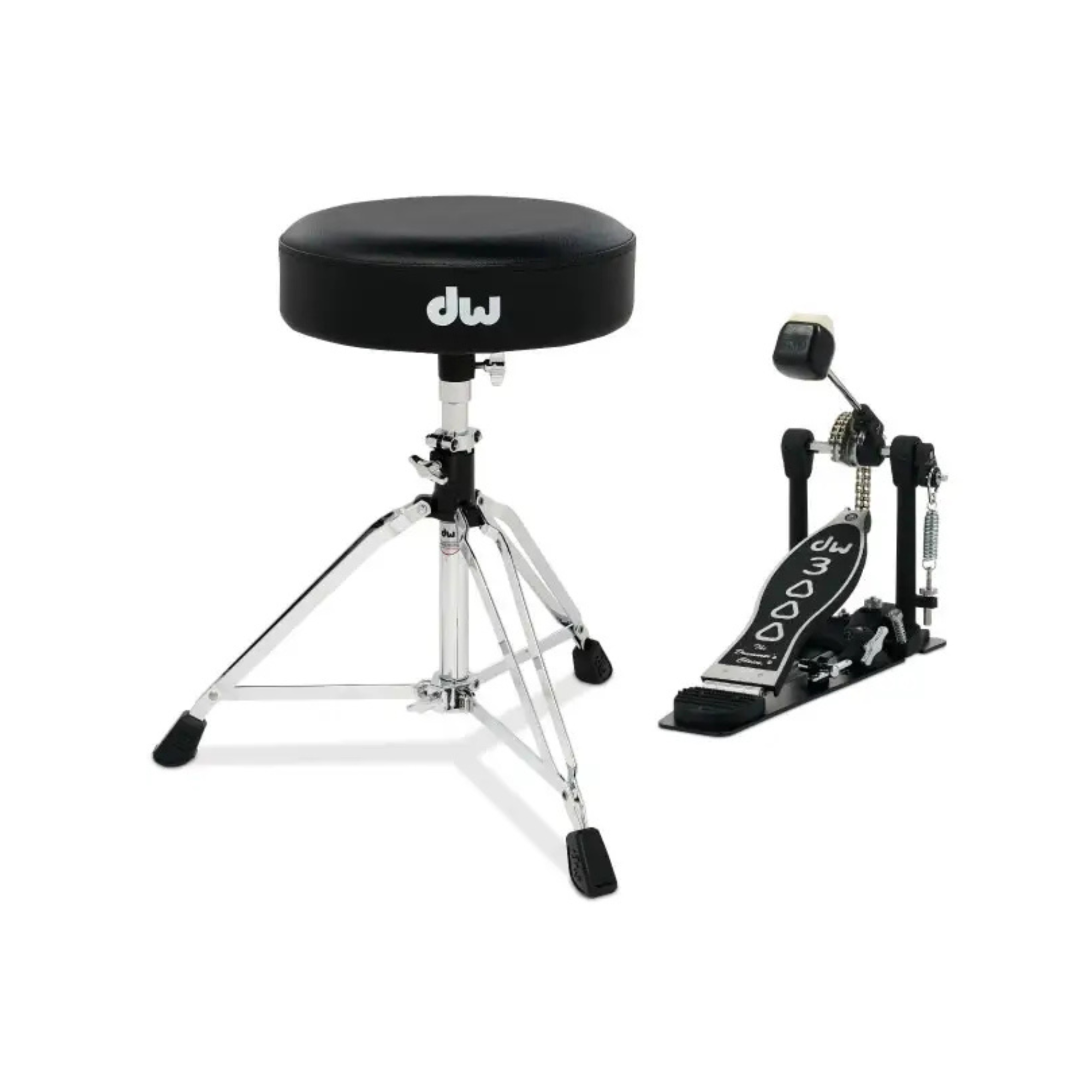 DW 3000 2pc Hardware Pack (Single Pedal & Stool)