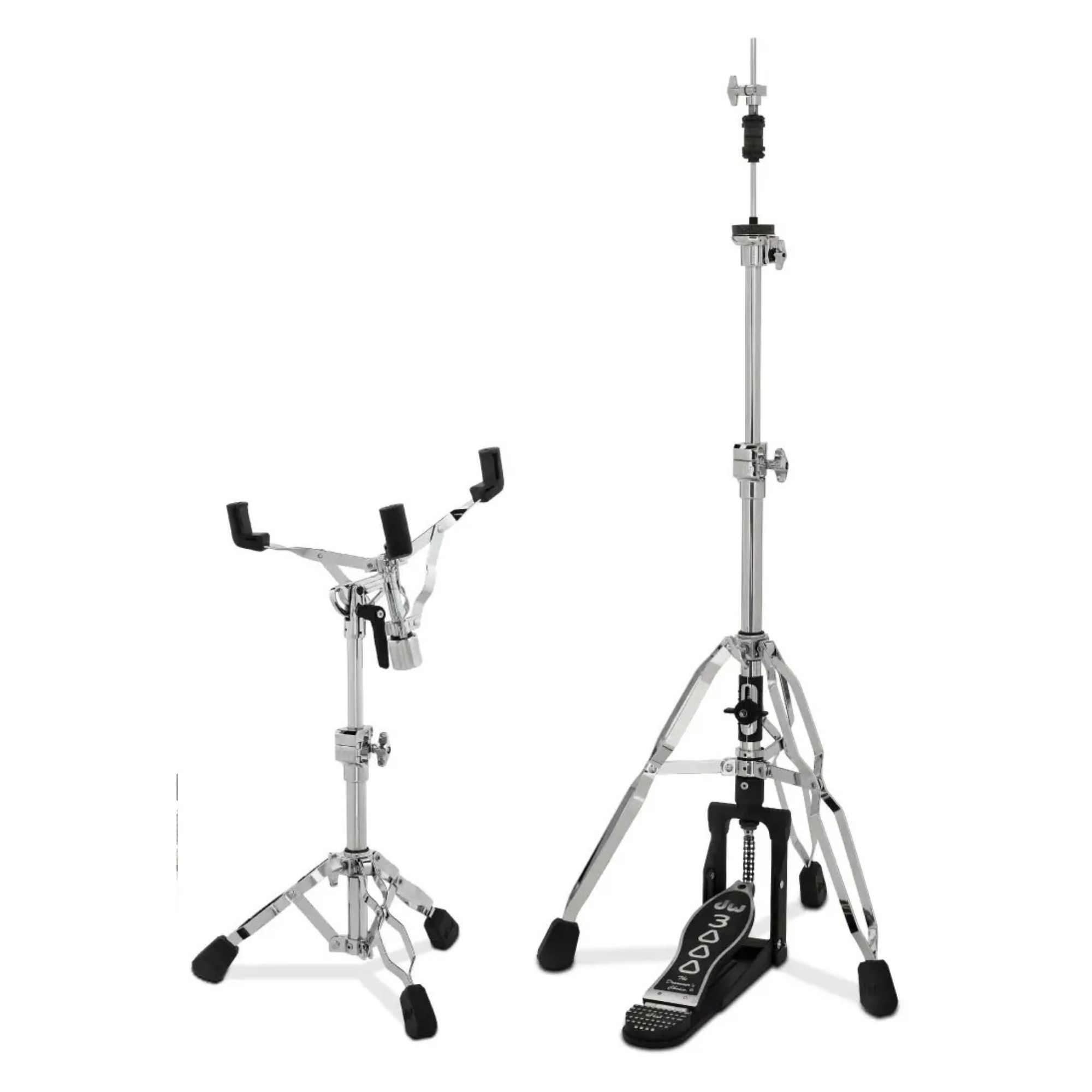 DW 3000 4pc Hardware Pack (Double Pedal, 3-leg HH Stand, SN Stand & Stool)