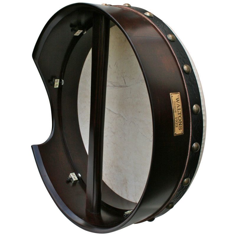 Waltons 16in Tunable Bodhran - Dark Mahogany