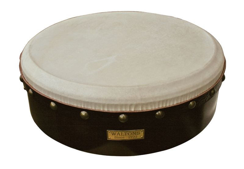 Waltons 16in Tunable Bodhran - Dark Mahogany