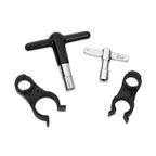 DW Hi-Torq Steel Drum Key & Standard Key & Clip Holder