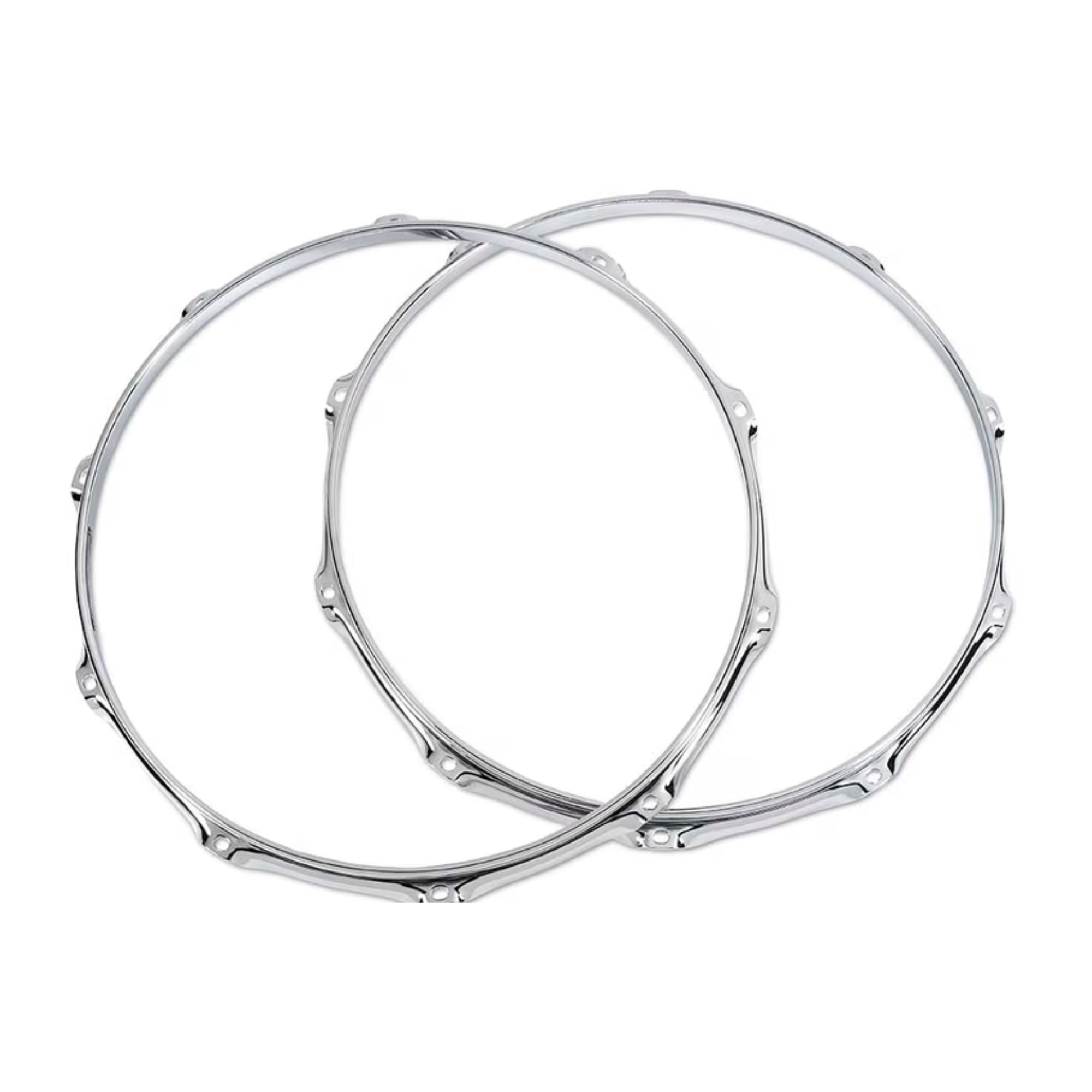 DW Top and Bottom 14 chrome snare True Hoops