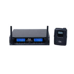 Fitness Audio DX6 2-Ch Digital Wireless Microphone System with Rack Mount Kit - 2.4GHz
