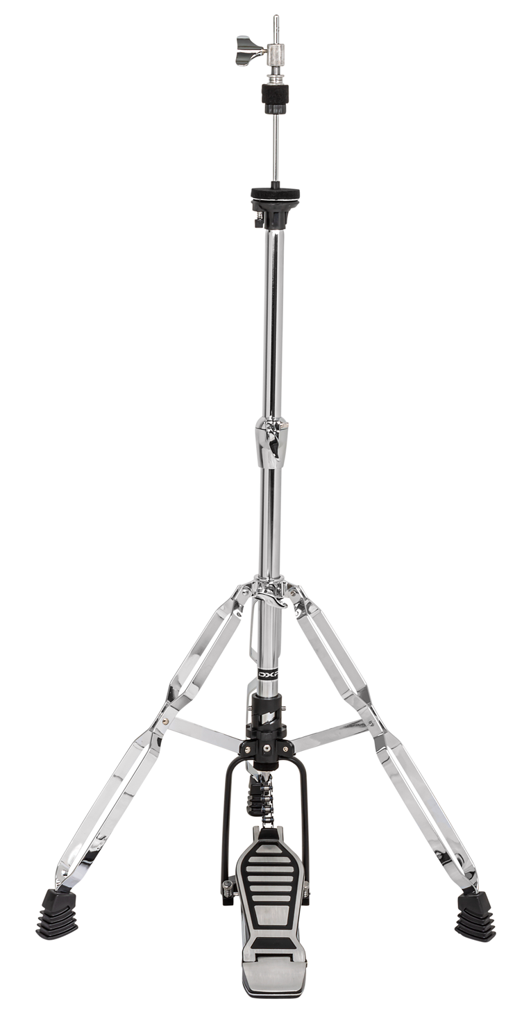 DXP HH3 350 Series Deluxe Double Braced Hi-Hat Stand in Chrome