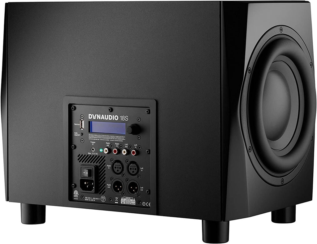 Dynaudio Professional 18S Active Dual 9.5 Long Throw Subwoofer System 500w Amp Module