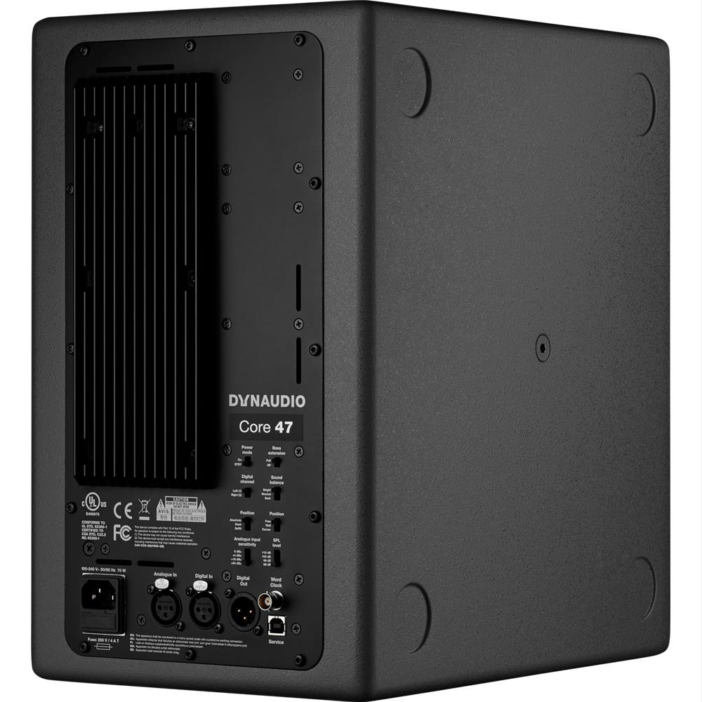 Dynaudio CORE-47-L 7 inch 3 Way Nearfield/Midfield Studio Monitor Speaker - Left