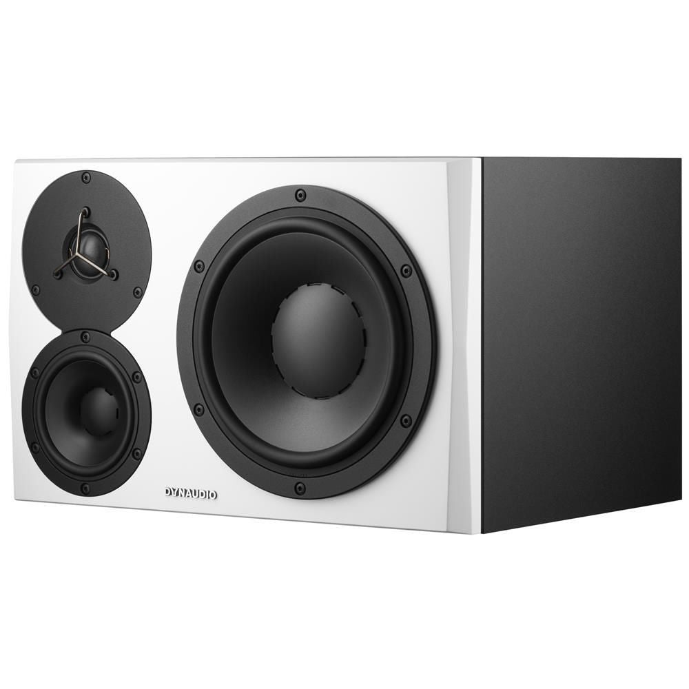 Dynaudio LYD-48W-L 8 inch 3 Way Nearfield/Midfield Studio Monitor Speaker - Left - White