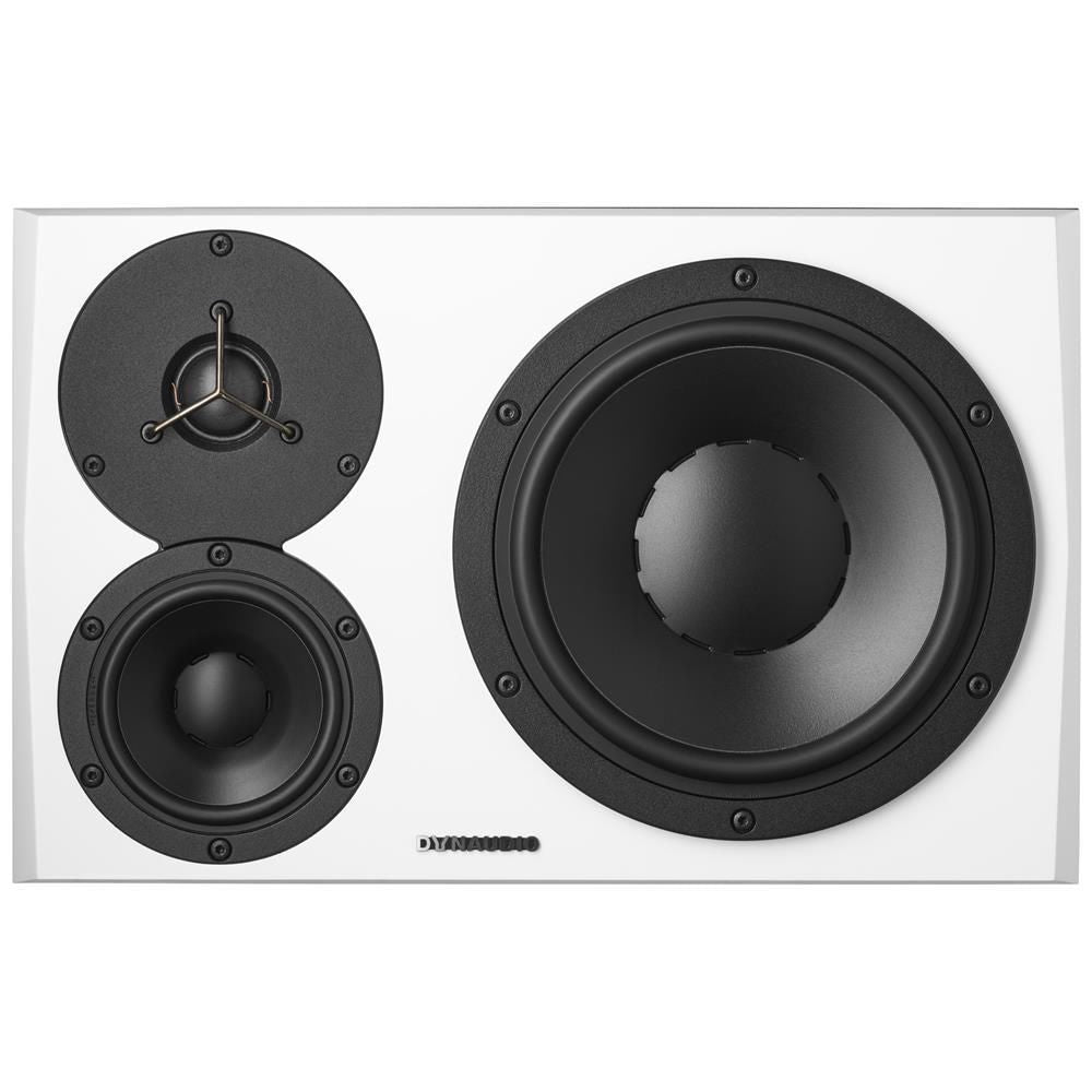 Dynaudio LYD-48W-L 8 inch 3 Way Nearfield/Midfield Studio Monitor Speaker - Left - White