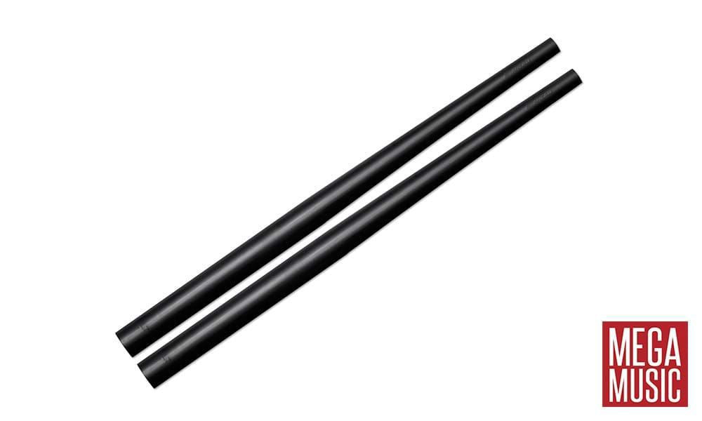 Pair of Ahead long taper covers for sticks, brushes, mallets, or rods, shown in black with textured grip areas.