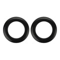 Ahead Bass Drum O's HBL-2 2inch Hole Port Ring - Black (2 Pack)