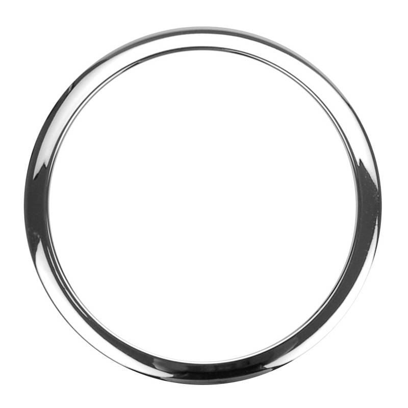 Ahead Bass Drum O's HC-5 5inch Hole Port Ring - Chrome