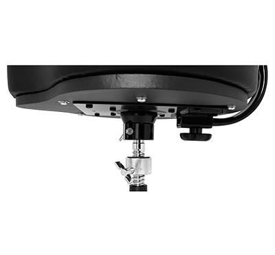 Ahead Spinal G Drum Throne with Backrest in Black