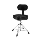 Ahead Spinal G Drum Throne with Backrest in Black