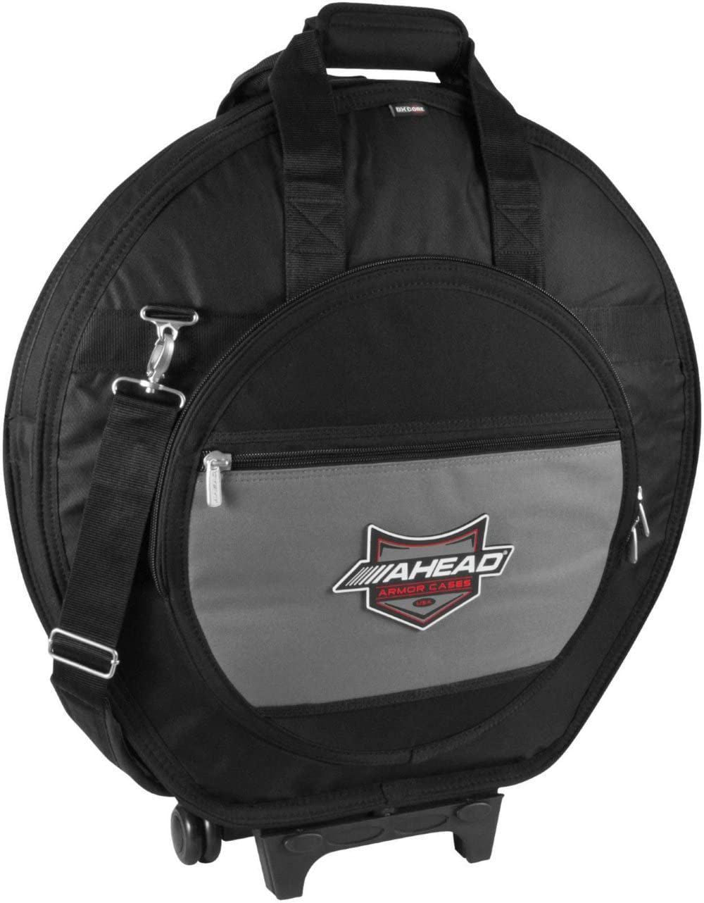 Ahead Armor AA6024W Deluxe Heavy Duty Cymbal Case With Wheels